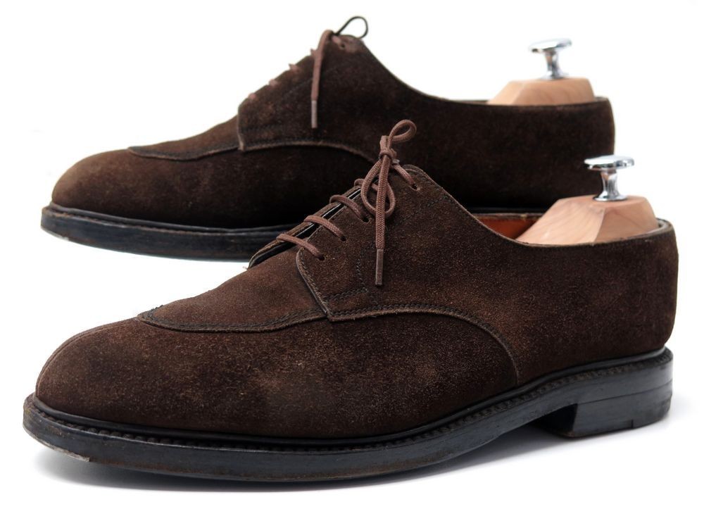 Veau Velours Weston Demi Chasse Semelle Gomme Chaussures Jm Weston