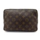 VINTAGE TROUSSE DE TOILETTE LOUIS VUITTON 23 CM EN TOILE MONOGRAM POUCH BAG 450€