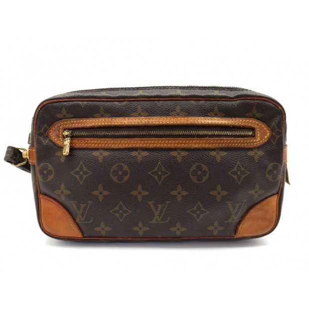 SAC A MAIN LOUIS VUITTON MARLY DRAGONNE POCHETTE TOILE MONOGRAM LV HAND BAG 500€