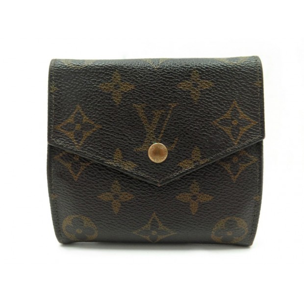 PORTEFEUILLE LOUIS VUITTON ELISE PORTE MONNAIE CARTES MONOGRAM WALLET