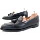 CHAUSSURES JOHN LOBB BUCKINGHAM MOCASSINS 8.5E 43 CUIR NOIR LOAFER SHOES 1055