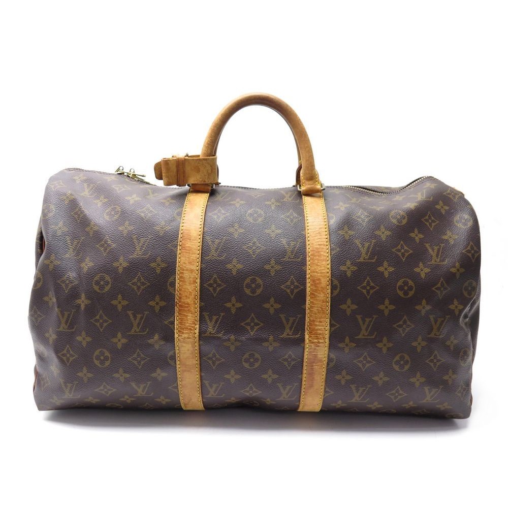 sac de voyage a main louis vuitton keepall 50 toile