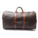 SAC DE VOYAGE A MAIN LOUIS VUITTON KEEPALL 60 BANDOULIERE HAND BAG LUGGAGE ***