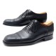 NEUF CHAUSSURES JM WESTON 615 7D 41 RICHELIEU BOUT DROIT FLEURI CUIR NOIR 815€