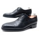 CHAUSSURES JM WESTON 415 SAVILE RICHELIEU 7C 41 CUIR VEAU BOX NOIR SHOES 710€