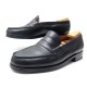 CHAUSSURES JM WESTON MOCASSINS 180 7.5E 41.5 42 EN CUIR VEAU NOIR SHOE 695€