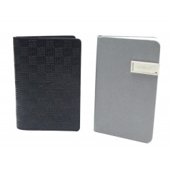 NEUF MONTRE HUBLOT CARNET AVEC CLE USB 8G + PORTE ETUI PASSEPORT CUIR MONOGRAMME