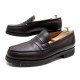 CHAUSSURES JM WESTON MOCASSINS 180 7.5D 41.5 EN CUIR SEMELLES GOMME SHOES 610€