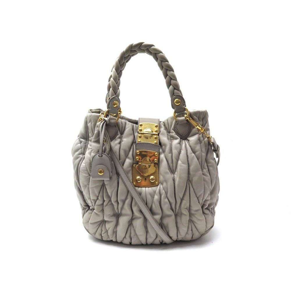 sac miu miu matelasse