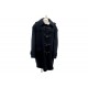 MANTEAU DUFFLE COAT BURBERRY EN LAINE NOIR BLOUSON MENS DUFFLE 25 COAT 1200€