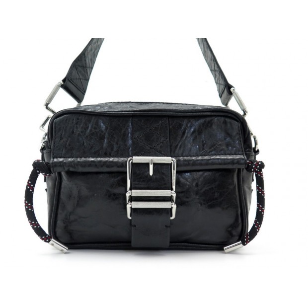 NEUF SAC A MAIN ZADIG & VOLTAIRE CRUSH CUIR NOIR 