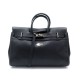 NEUF SAC A MAIN MAC DOUGLAS PYLA BUNI S BANDOULIERE EN CUIR GRAINE NOIR BAG 389€