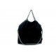 NEUF SAC A MAIN STELLA MC CARTNEY FALABELLA 234387 SHAGGY DEER NOIR CABAS 795€