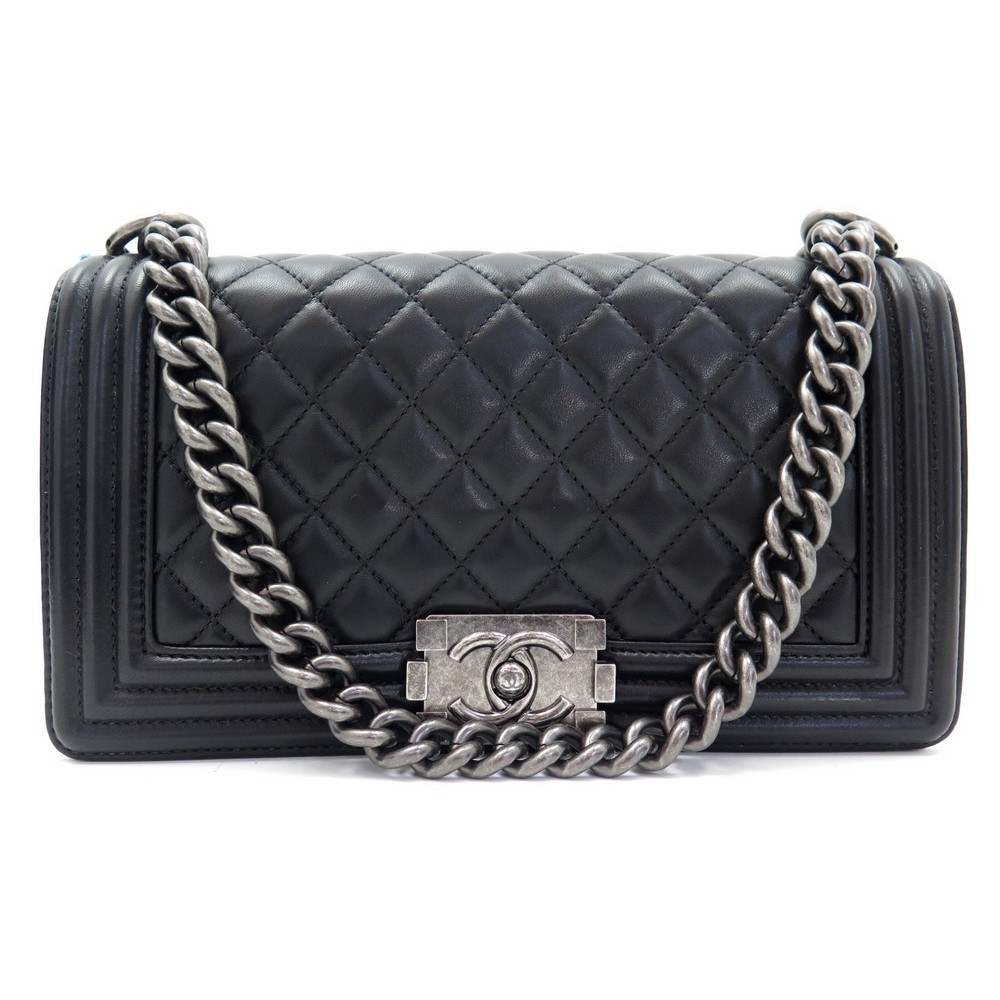 sac a main chanel boy a67086 medium noir