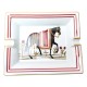 NEUF VIDE POCHE HERMES CENDRIER CHEVAL NOIR PORCELAINE BLACK HORSE ASHTRAY 465€