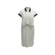 ROBE CHANEL A MANCHES COURTES T 38 M EN DENTELLE COTON BEIGE COTTON DRESS 2200€