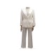 TAILLEUR GIVENCHY VISION VESTE ET PANTALON BLANC FACON PYTHON 40 M TROUSERS