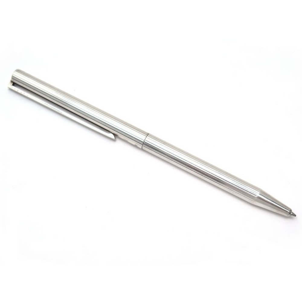 stylo bille st dupont 45170 argent guilloche laque