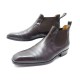 CHAUSSURES JM WESTON 457 INFORMEL BOTTINES 7.5E 41.5 CUIR MARRON LOW BOOTS 830€