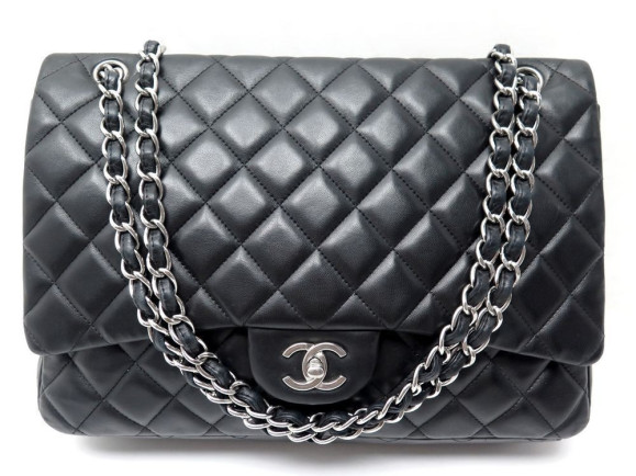 sac a main chanel timeless maxi jumbo bandouliere cuir