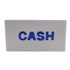 NEUF PORTE BILLETS CORTHAY CASH CARTE CUIR CHAMEAU GRIS & BLEU CARD HOLDER 390€