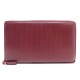 NEUF PORTEFEUILLE COMME DES GARCONS PORTE MONNAIE EN CUIR BORDEAUX WALLET 335€