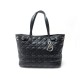 SAC A MAIN CHRISTIAN DIOR PANAREA TOILE CANNAGE NOIR 