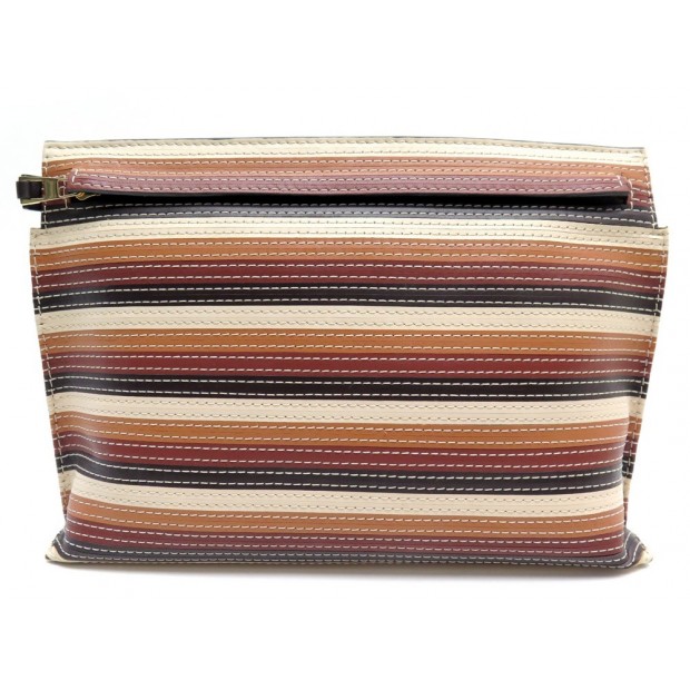 POCHETTE CUIR LOEWE MULTICOLORE 