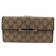 PORTEFEUILLE GUCCI TOILE JACQUARD 