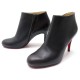 CHAUSSURES CHRISTIAN LOUBOUTIN BELLE 85 BOTTINES A TALONS 36.5 CUIR MARRON 725€