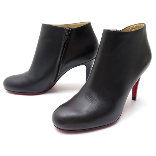 chaussures christian louboutin belle 85 bottines a