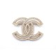 NEUF BROCHE CHANEL LOGO CC STRASS 1 