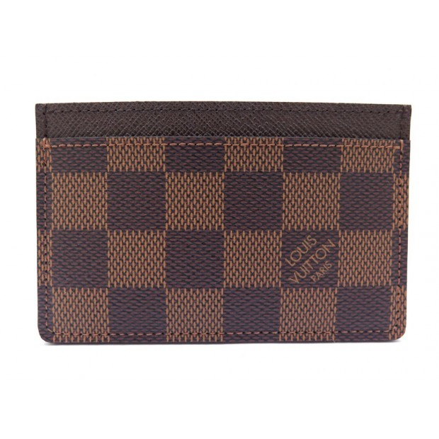 Auth LOUIS VUITTON Neo Porte Cartes Card Holder N62666 Damier Graphite  #W302032