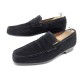 CHAUSSURES WESTON MOCASSINS DAIM NOIR 41.5 7D