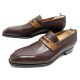 NEUF CHAUSSURES JM WESTON 414 CONTI 7.5D 41.5 MOCASSINS CUIR MARRON SHOES 740€