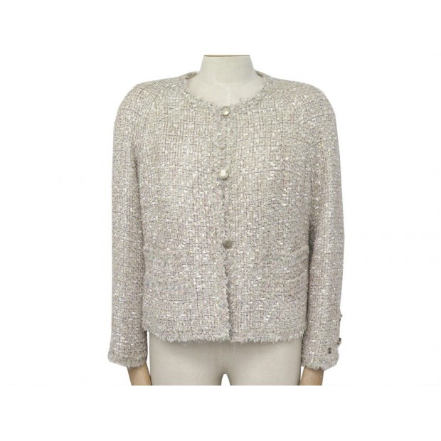 VESTE CHANEL TWEED T40 