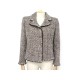 VESTE CHANEL TWEED MARRON 