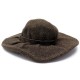 NEUF CHAPEAU CHANEL TAILLE 58 EN TWEED MARRON NEW BROWN HAT 1490€