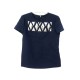 NEUF HAUT LOUIS VUITTON GEOMETRIC BLOUSE 34 S LAINE SOIE BLEU MARINE SHIRT 1400€