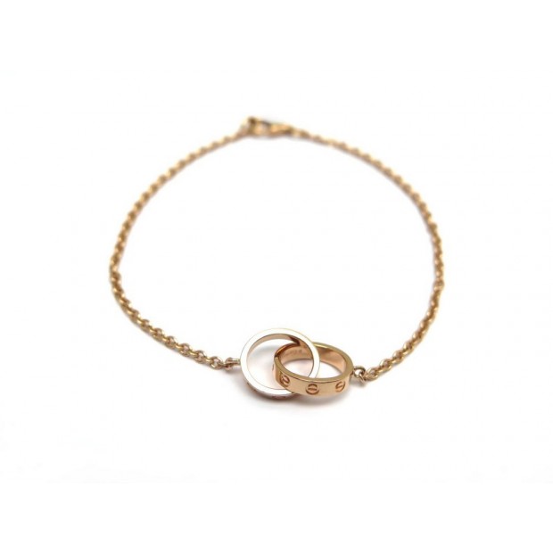 NEUF BRACELET CARTIER LOVE B6027000 T 18 CM EN OR ROSE 18K 4.2GR PINK GOLD 1570€