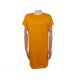 NEUF ROBE HERMES POCHE BRODEE H720526DP2 T38 M COTON ORANGE NEW DRESS 500€