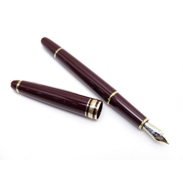 STYLO A PLUME MONTBLANC CLASSIQUE RESINE BORDEAUX 