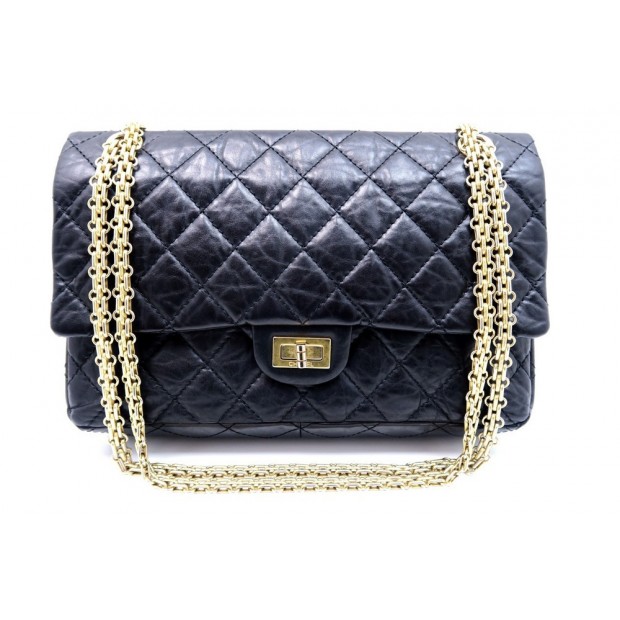 NEUF SAC A MAIN CHANEL 2.55 MADEMOISELLE EN CUIR MATELASSE + BOITE PURSE 4750€