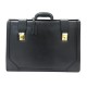 VINTAGE PORTE DOCUMENTS GUCCI EN CUIR PECARI NOIR ATTACHE CASE BRIEFCASE BIGSKIN