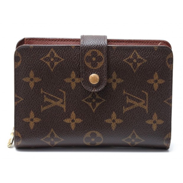 PORTEFEUILLE LOUIS VUITTON VIENNOIS MONNAIE TOILE MONOGRAM + PORTE PAPIERS 550€