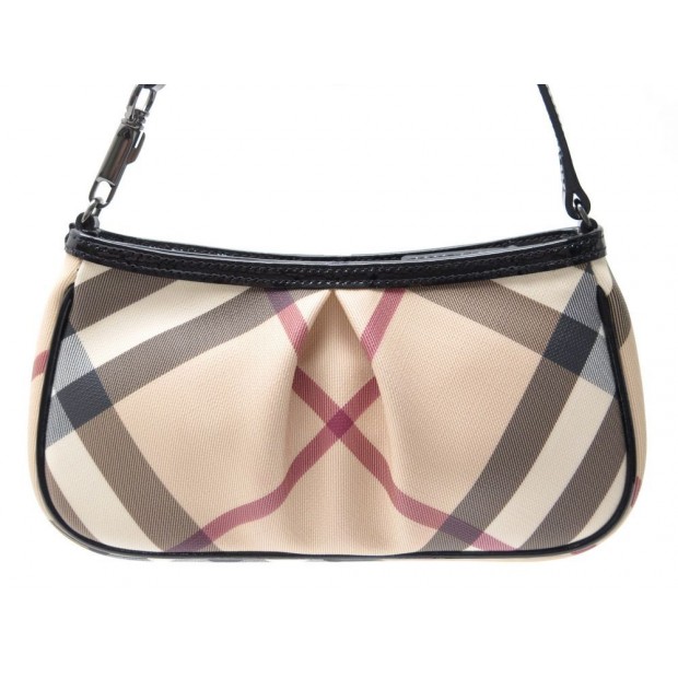 NEUF SAC A MAIN BURBERRY SMALL ASTON 3690287 POCHETTE EN TOILE TARTAN CHECK 500€