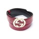 CEINTURE GUCCI 155079 CUIR VERNI 