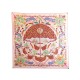 FOULARD HERMES L'OMBRELLE MAGIQUE PAR PIERRE MARIE CARRE 90 SOIE ROSE SCARF 370€