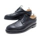 CHAUSSURES JM WESTON 576 DERBY BOUT FLEURI 9D 43 EN CUIR NOIR LEATHER SHOES 690€