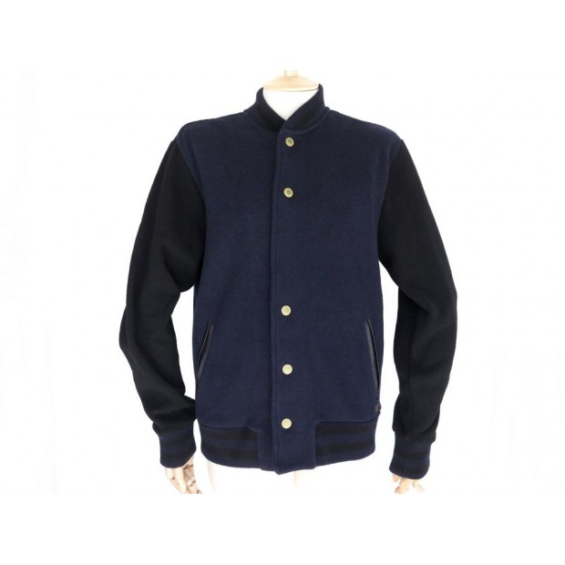 NEUF MANTEAU BLOUSON WOOLRICH 48-50 M EN LAINE VESTE HOMME BLEU JACKET COAT 219 